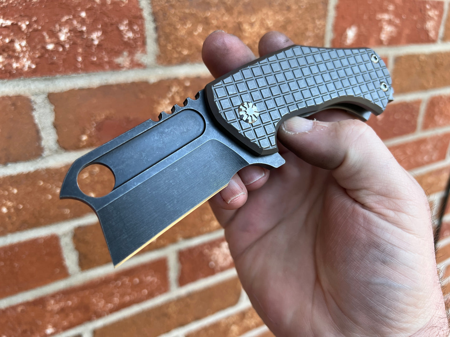 Orphan S Cleaver Framelock Folder