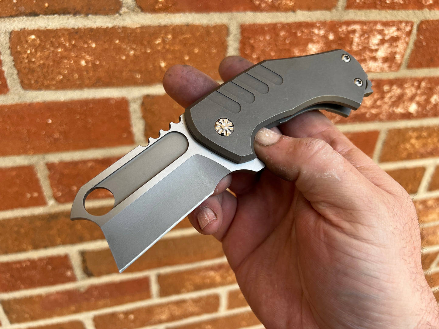 Orphan S Cleaver Framelock Folder