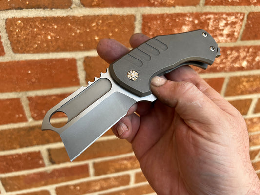 Orphan S Cleaver Framelock Folder